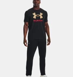Flash Sale Under Armour T-Shirt Ua Citta Monaco Black / Red - 001