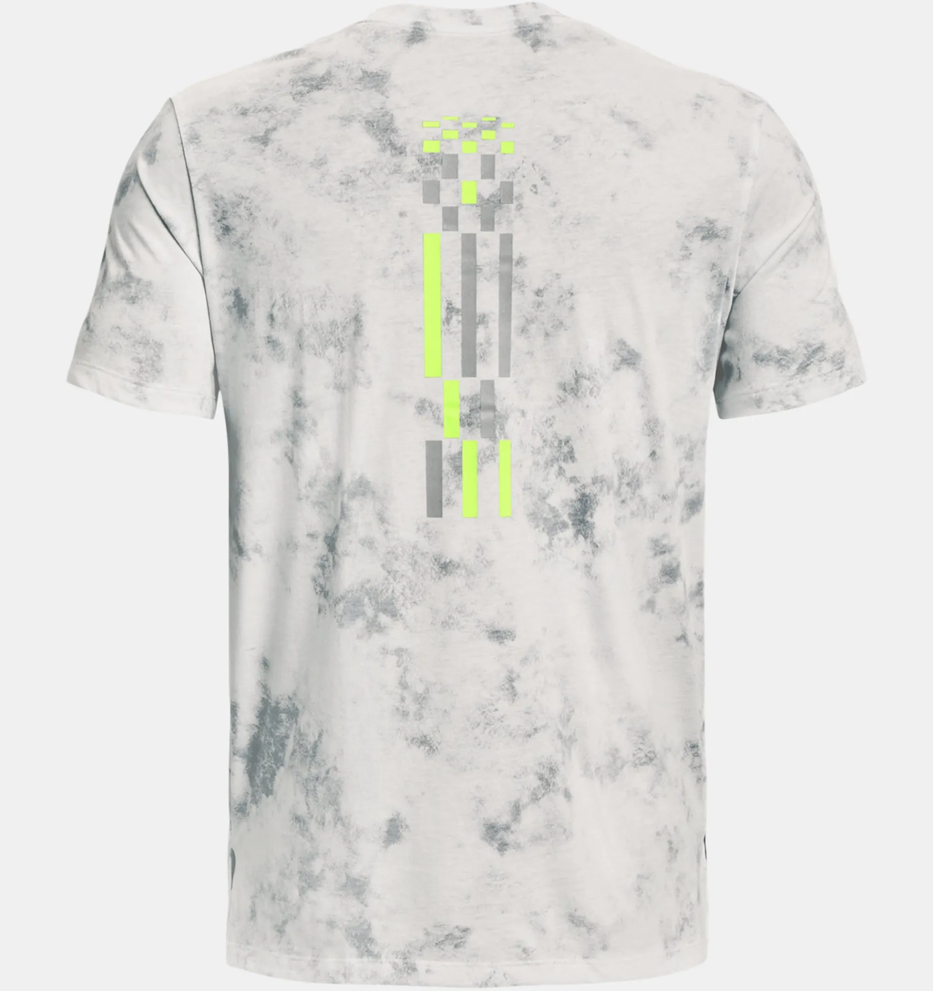 Flash Sale Under Armour T-Shirt Ua Run Anywhere Da Uomo Gray Mist / Lime Surge - 006