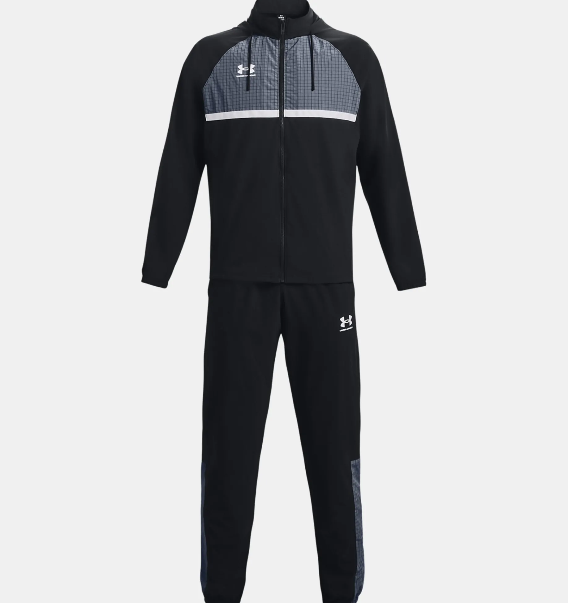 Cheap Under Armour Tuta Ua Accelerate Da Uomo Black / White - 001
