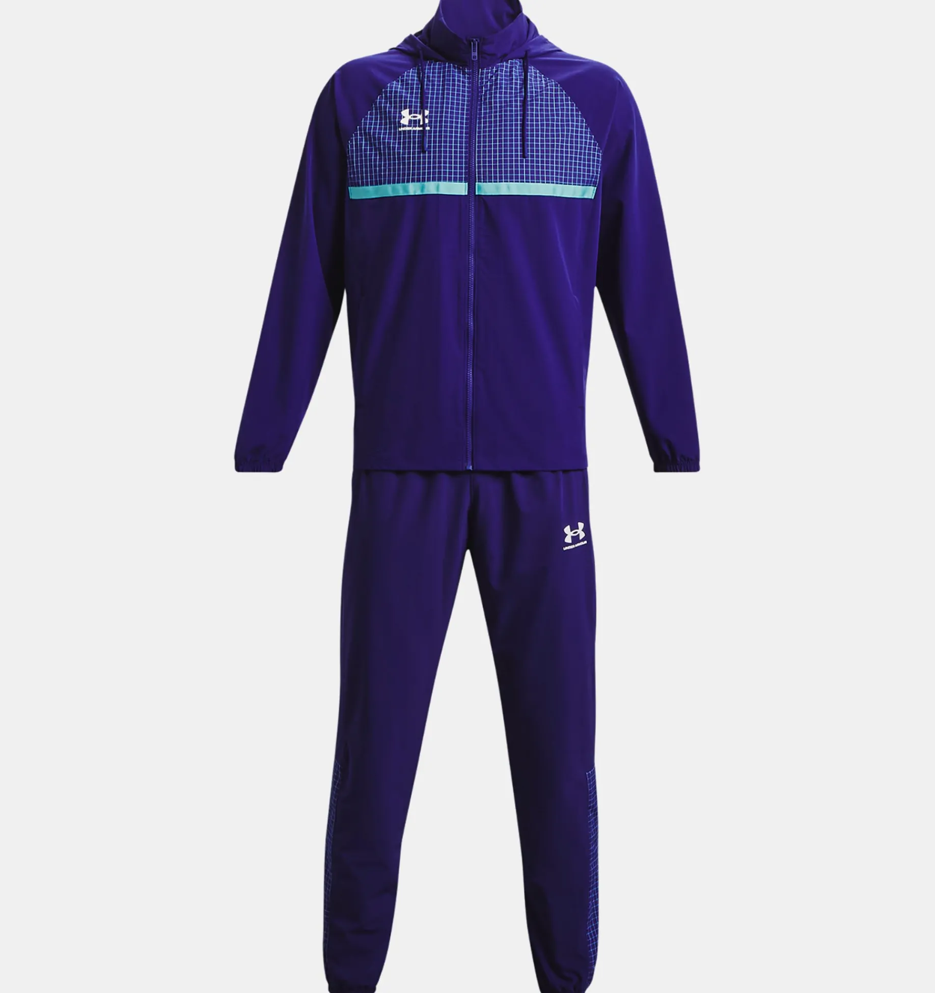 Shop Under Armour Tuta Ua Accelerate Da Uomo Sonar Blue / White - 468