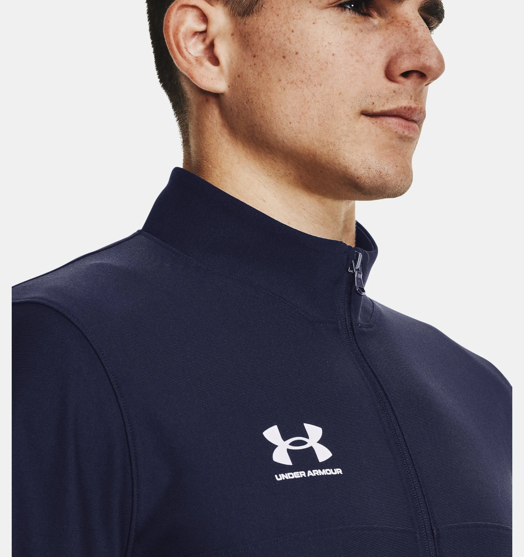 Fashion Under Armour Tuta Ua Challenger Da Uomo Midnight Navy / White - 410