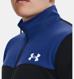 Outlet Under Armour Tuta Ua Da Uomo Black / Blue Mirage - 005