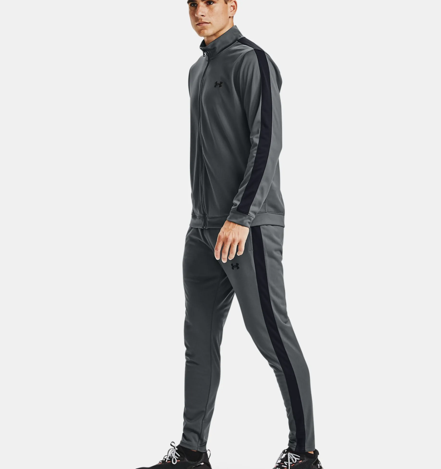 Outlet Under Armour Tuta Ua Emea Da Uomo Pitch Gray / Black - 012