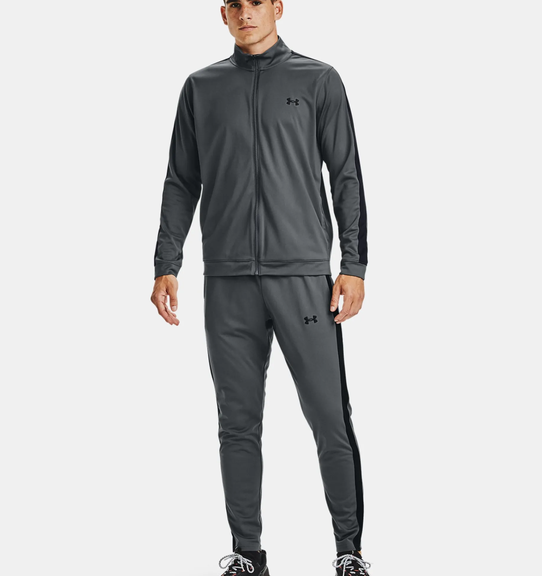 Outlet Under Armour Tuta Ua Emea Da Uomo Pitch Gray / Black - 012