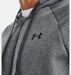 Discount Under Armour Tuta Ua Rival Da Uomo Pitch Gray Light Heather / Black - 012