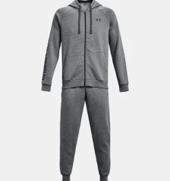 Discount Under Armour Tuta Ua Rival Da Uomo Pitch Gray Light Heather / Black - 012