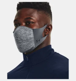 Best Under Armour Ua Sportsmask Featherweight Pitch Gray / Silver Chrome - 012