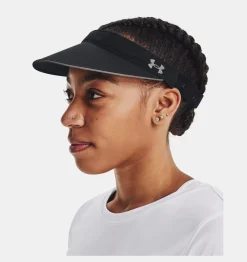 Store Under Armour Visiera Ua Heat Da Donna Black / Reflective - 001