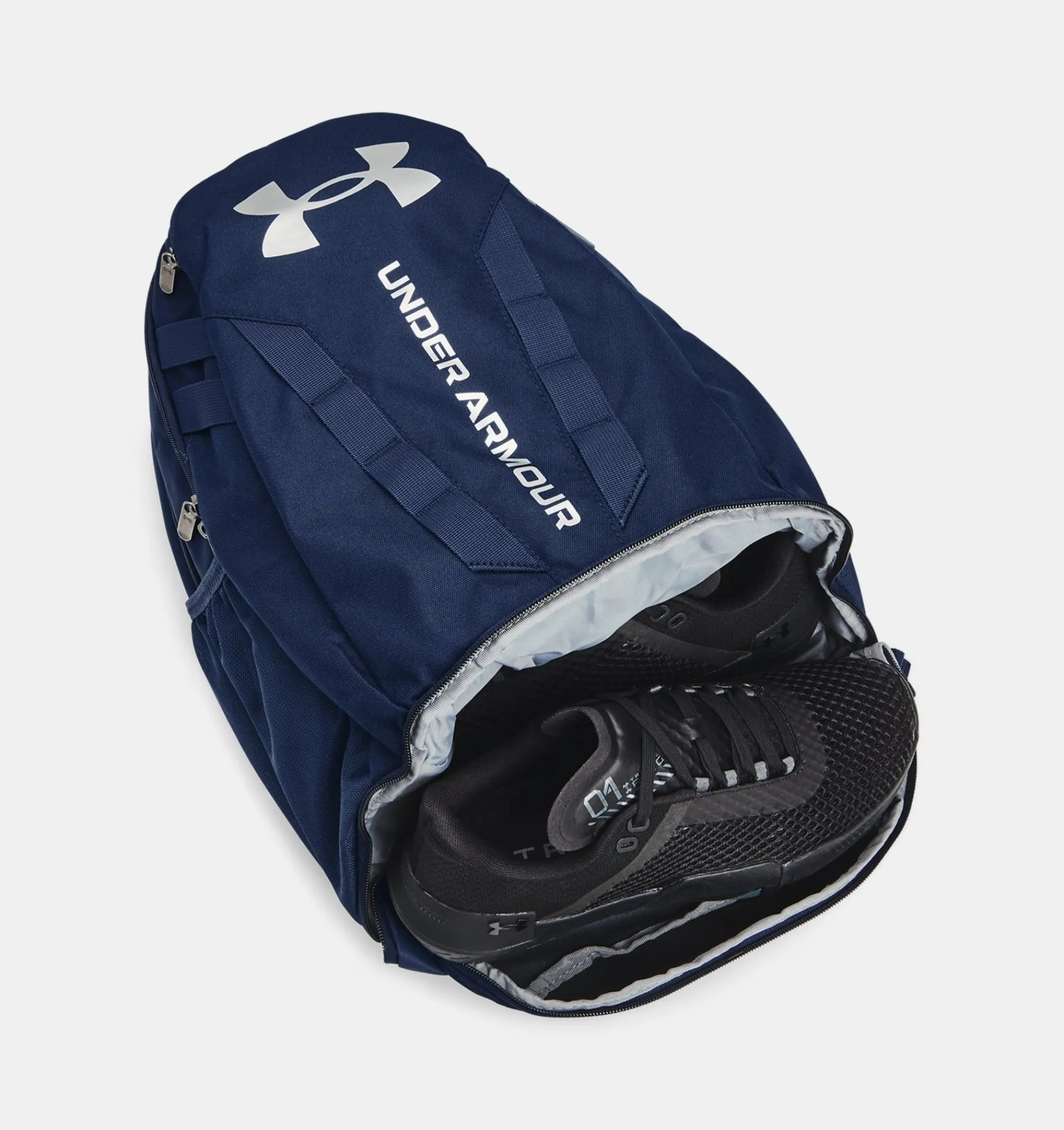 New Under Armour Zaino Ua Hustle Academy / Silver - 408