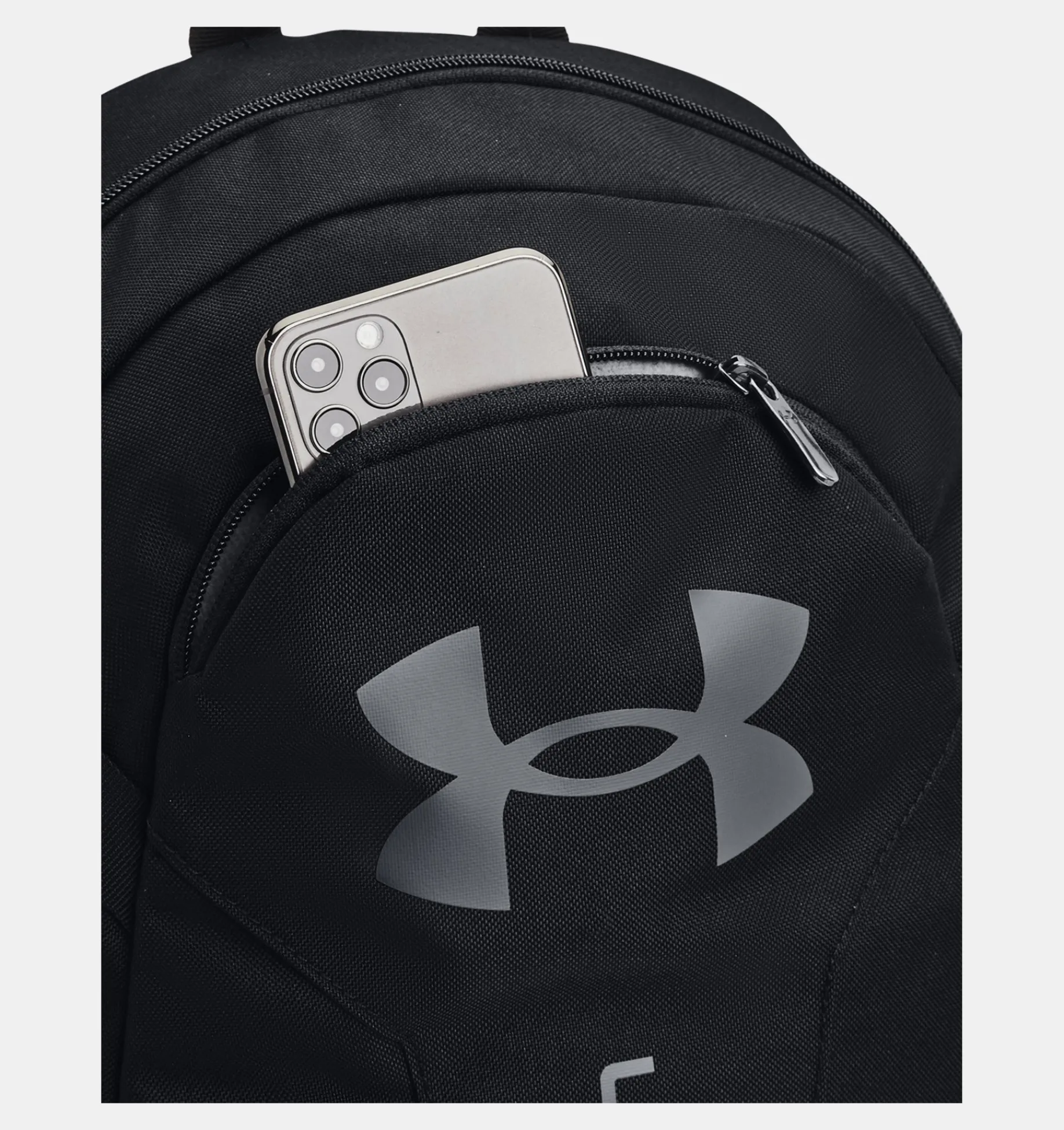 Hot Under Armour Zaino Ua Hustle Lite Black / Pitch Gray - 001
